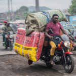 Democratic Republic of the Congo, just outside of Goma, North Kivu province, 26 January 2025

In the photo: displaced people leaving Kanyaruchinya IDP camp, running away from FARDC (Armed Forces of the Democratic Republic of the Congo / French: Forces armées de la république démocratique du Congo) and M23 (March 23 Movement) fighting.